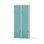 Novis Z garderobeskab lige topplade 4 rum B80 cm