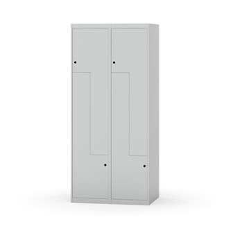 Novis Z garderobeskab lige topplade 4 rum B80 cm
