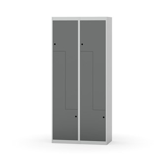 Novis Z garderobeskab lige topplade 4 rum B80 cm