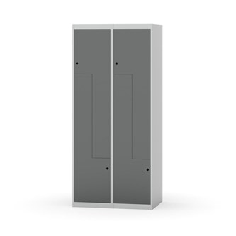 Novis Z garderobeskab lige topplade 4 rum B80 cm