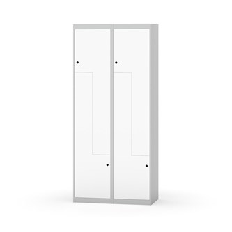 Novis Z garderobeskab lige topplade 4 rum B80 cm
