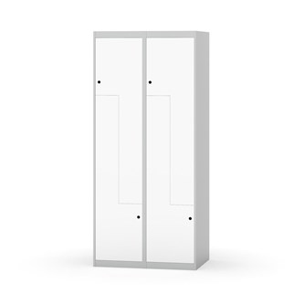 Novis Z garderobeskab lige topplade 4 rum B80 cm