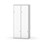 Novis Z garderobeskab lige topplade 4 rum B80 cm