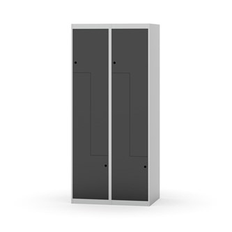 Novis Z garderobeskab lige topplade 4 rum B80 cm