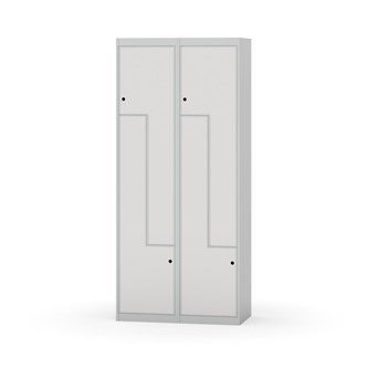 Novis Z garderobeskab lige topplade 4 rum B80 cm
