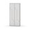 Novis Z garderobeskab lige topplade 4 rum B80 cm