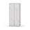 Novis Z garderobeskab lige topplade 4 rum B80 cm
