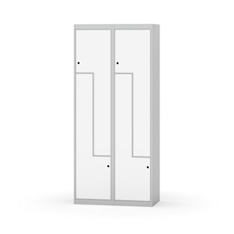 Novis Z garderobeskab lige topplade 4 rum B80 cm