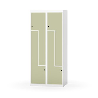 Novis Z garderobeskab lige topplade 4 rum B80 cm