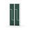 Novis Z garderobeskab lige topplade 4 rum B80 cm