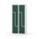 Novis Z garderobeskab lige topplade 4 rum B80 cm