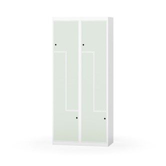 Novis Z garderobeskab lige topplade 4 rum B80 cm