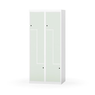 Novis Z garderobeskab lige topplade 4 rum B80 cm