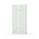 Novis Z garderobeskab lige topplade 4 rum B80 cm