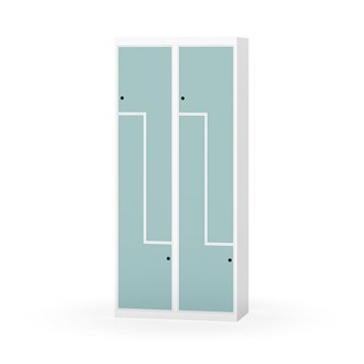 Novis Z garderobeskab lige topplade 4 rum B80 cm