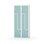 Novis Z garderobeskab lige topplade 4 rum B80 cm