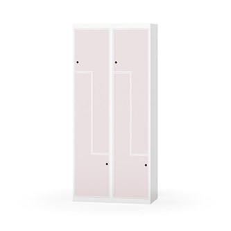 Novis Z garderobeskab lige topplade 4 rum B80 cm