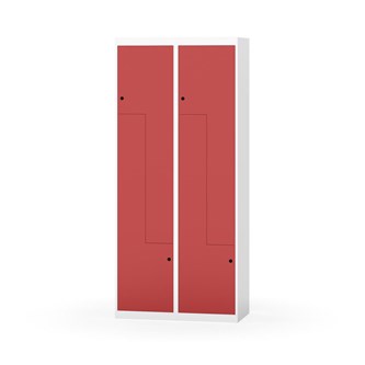 Novis Z garderobeskab lige topplade 4 rum B80 cm