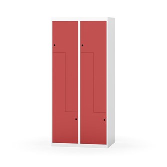 Novis Z garderobeskab lige topplade 4 rum B80 cm