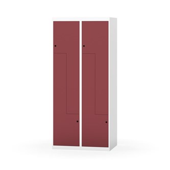 Novis Z garderobeskab lige topplade 4 rum B80 cm