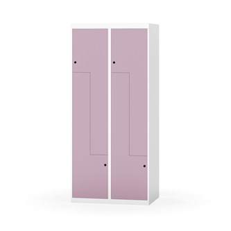 Novis Z garderobeskab lige topplade 4 rum B80 cm
