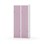Novis Z garderobeskab lige topplade 4 rum B80 cm