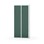Novis Z garderobeskab lige topplade 4 rum B80 cm