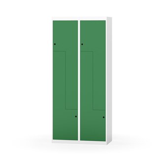 Novis Z garderobeskab lige topplade 4 rum B80 cm