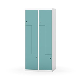 Novis Z garderobeskab lige topplade 4 rum B80 cm