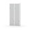 Novis Z garderobeskab lige topplade 4 rum B80 cm