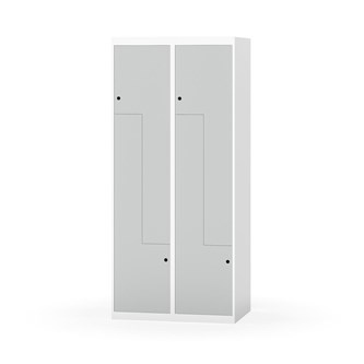 Novis Z garderobeskab lige topplade 4 rum B80 cm