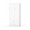 Novis Z garderobeskab lige topplade 4 rum B80 cm