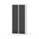 Novis Z garderobeskab lige topplade 4 rum B80 cm