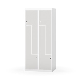 Novis Z garderobeskab lige topplade 4 rum B80 cm
