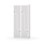 Novis Z garderobeskab lige topplade 4 rum B80 cm