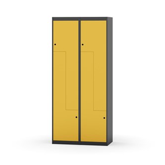 Novis Z garderobeskab lige topplade 4 rum B80 cm