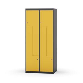 Novis Z garderobeskab lige topplade 4 rum B80 cm