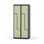 Novis Z garderobeskab lige topplade 4 rum B80 cm
