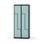Novis Z garderobeskab lige topplade 4 rum B80 cm