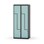 Novis Z garderobeskab lige topplade 4 rum B80 cm