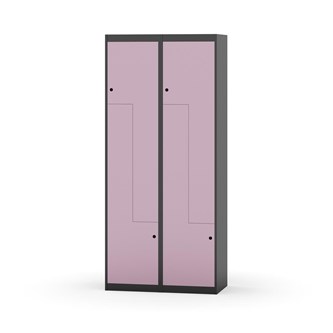 Novis Z garderobeskab lige topplade 4 rum B80 cm