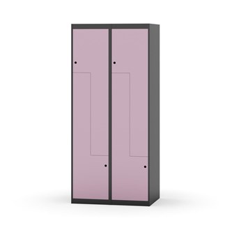 Novis Z garderobeskab lige topplade 4 rum B80 cm