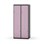 Novis Z garderobeskab lige topplade 4 rum B80 cm