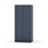 Novis Z garderobeskab lige topplade 4 rum B80 cm