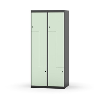 Novis Z garderobeskab lige topplade 4 rum B80 cm