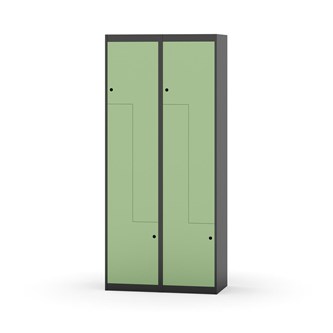 Novis Z garderobeskab lige topplade 4 rum B80 cm