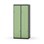 Novis Z garderobeskab lige topplade 4 rum B80 cm