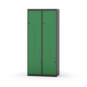 Novis Z garderobeskab lige topplade 4 rum B80 cm