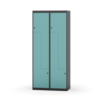 Novis Z garderobeskab lige topplade 4 rum B80 cm
