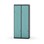 Novis Z garderobeskab lige topplade 4 rum B80 cm